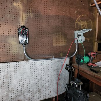 Bear State Electric - Tesla wall connector Bear State Electric installed in our garage, with is over 150 feet away from ne panel. - Electricians Near Me Bear State Electric - Tesla wall connector Bear State Electric installed in our garage, with is over 150 feet away from ne panel. - Electricians Near Me