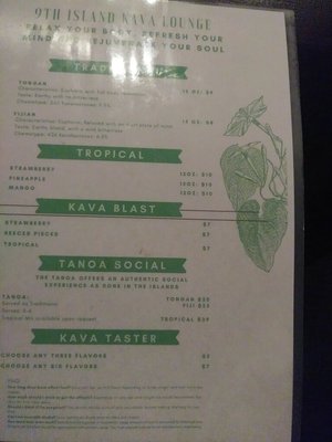 Menu photo 6 WLVS Den Kava Las Vegas, NV