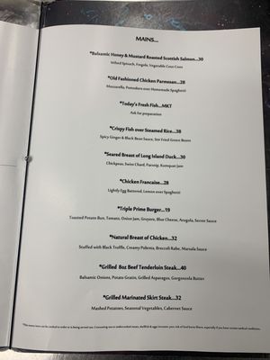 Menu photo 8 75 Main Southampton, NY