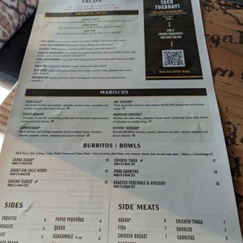 Mochilero Kitchen - Menu - Mexican Near Me - Scottsdale, Arizona