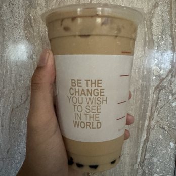7 Leaves Cafe - Oolong Milk Tea Iced - Coffee & Tea Near Me - Garden Grove, California