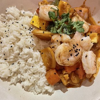ABC Commissary - Curried Rice Bowl with Shrimp $13.99 - New American Near Me - Orlando, Florida ABC Commissary - Curried Rice Bowl with Shrimp $13.99 - New American Near Me - Orlando, Florida