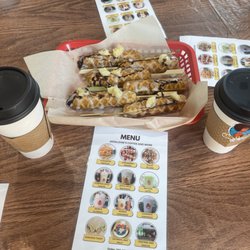 Geraldine's Coffee and More - The Havana Banana waffles were a hit!