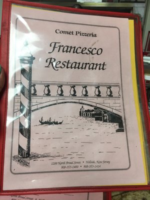 Menu photo 8 Comet Pizzeria Hillside, NJ