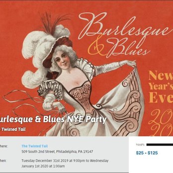 The Twisted Tail - The Twisted Tail -- Burlesque NYE Party - Venues & Event Spaces Near Me - Philadelphia, Pennsylvania The Twisted Tail - The Twisted Tail -- Burlesque NYE Party - Venues & Event Spaces Near Me - Philadelphia, Pennsylvania