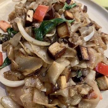 Hanuman Thai Eatery - Drunken noodles Pad Kee mao - Thai Near Me - Costa Mesa, California Hanuman Thai Eatery - Drunken noodles Pad Kee mao - Thai Near Me - Costa Mesa, California