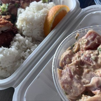 Island Rootz Cafe by Aunty Mailes - Chicken katsu, garlic shrimp & poke - Hawaiian Near Me - Gardena, California Island Rootz Cafe by Aunty Mailes - Chicken katsu, garlic shrimp & poke - Hawaiian Near Me - Gardena, California