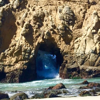 Jade Cove Beach - The cathedrals at Pfeifer Beach. - Hiking Near Me - Big Sur, California