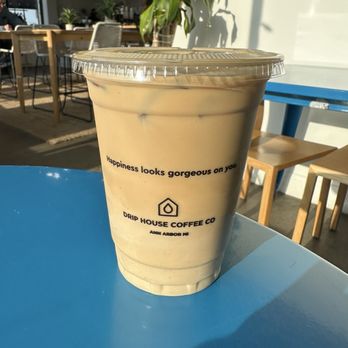 Drip House Coffee - Iced latte - Coffee & Tea Near Me - Ann Arbor, Michigan Drip House Coffee - Iced latte - Coffee & Tea Near Me - Ann Arbor, Michigan