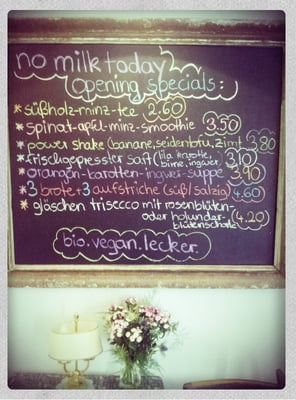 Menu photo 4 no milk today Berlin, BE