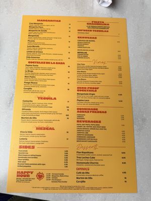 Menu photo 7 Casa Lola Sacramento, CA