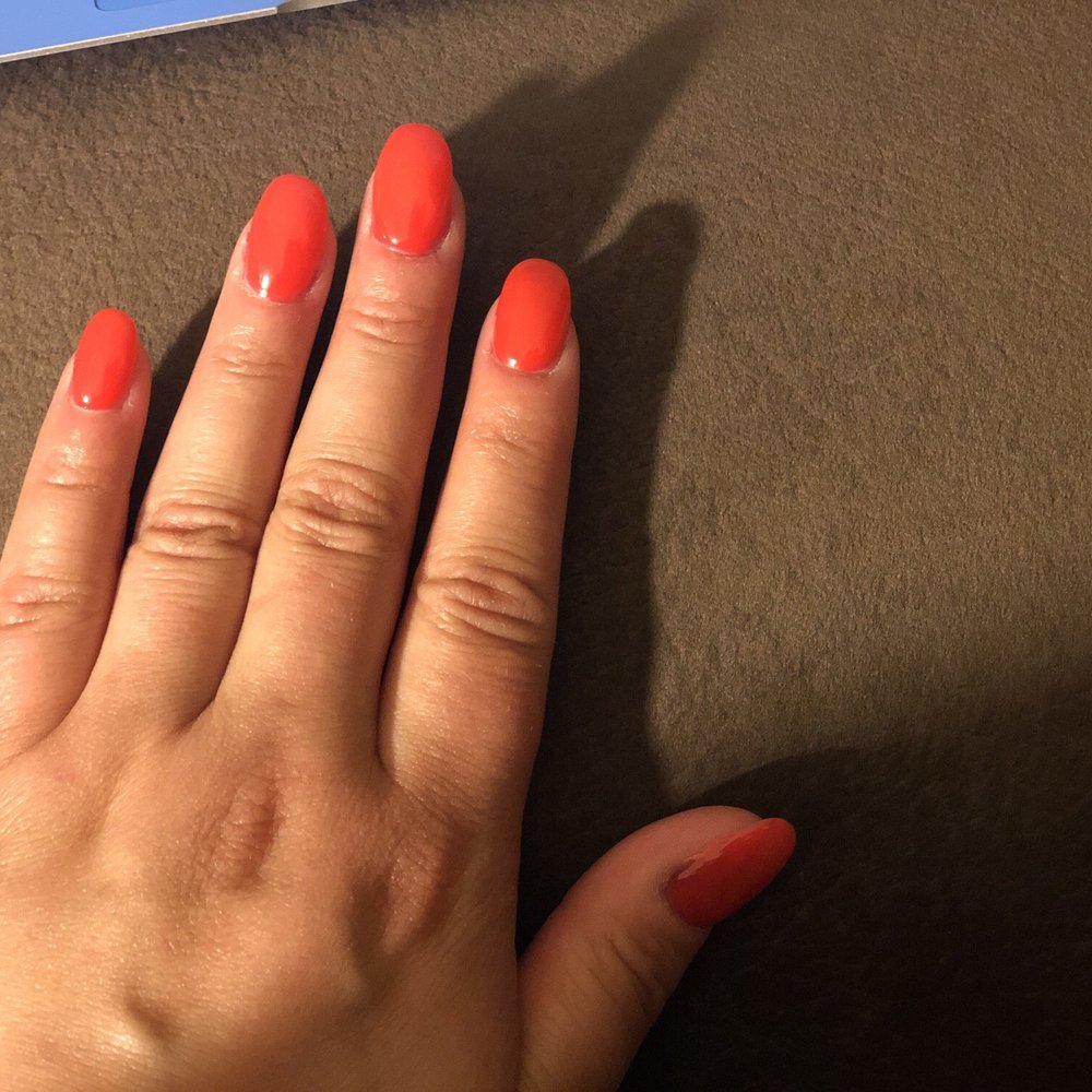 Acrylic full set with Gel #12