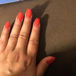 Acrylic full set with Gel #12 Acrylic full set with Gel #12