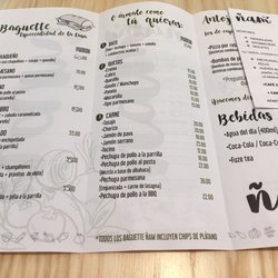 Ñam - La carta