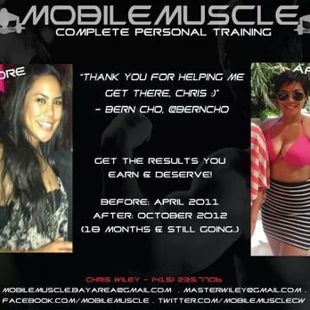 Mobile Muscle Personal Training - You Can Be NEXT - Trainers Near Me - San Francisco, California Mobile Muscle Personal Training - You Can Be NEXT - Trainers Near Me - San Francisco, California