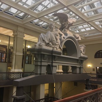 Old Post Office - Interior with statue - Post Offices Near Me - Saint Louis, Missouri Old Post Office - Interior with statue - Post Offices Near Me - Saint Louis, Missouri