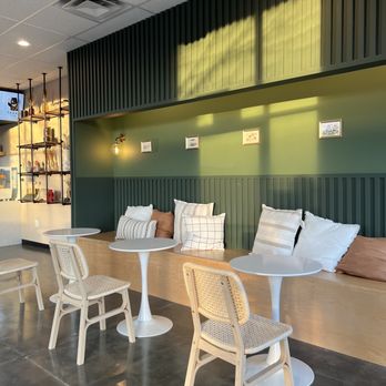 Takao Tea - tables and chairs in a coffee shop - Coffee & Tea Near Me - Olathe, Kansas