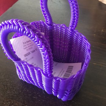 D' La Santa - The cute little woven bag our check came in! Loved the touch! - Mexican Near Me - Seattle, Washington D' La Santa - The cute little woven bag our check came in! Loved the touch! - Mexican Near Me - Seattle, Washington