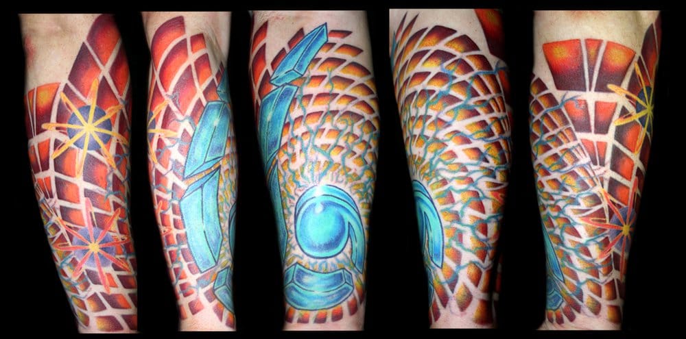 Flesh Graffiti Tattoo Logo