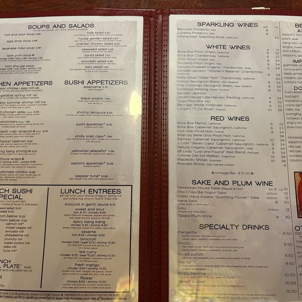 Red Bowl Asian Bistro - Menu 2.13.25 - Asian Fusion Near Me - Burlington, North Carolina Red Bowl Asian Bistro - Menu 2.13.25 - Asian Fusion Near Me - Burlington, North Carolina