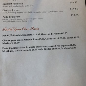 Potsdam Little Italy - Menu - Italian Near Me - Potsdam, New York