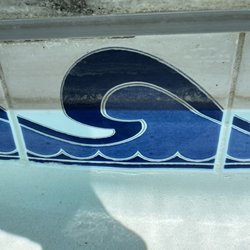 Another closeup photo of the tile-buildup. I shared this last year at the business's request.