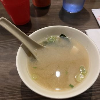 Ochatto - Miso soup - free with the 3 roll dinner combo - Japanese Near Me - Philadelphia, Pennsylvania