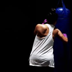 Body Art by Shaun - Therapy session with the heavy bag!
