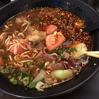 Noodle Man - Brisket Tomato Noodle Soup (Extra Spicy) - Noodles Near Me - Virginia Beach, Virginia