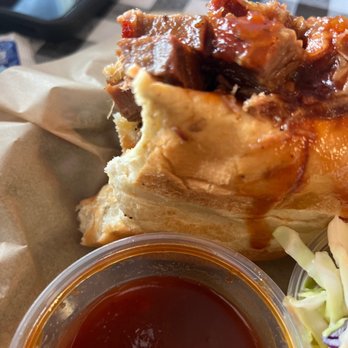 Britt's BBQ and Catering - Beef Brisket Sandwich - Barbeque Near Me - El Segundo, California Britt's BBQ and Catering - Beef Brisket Sandwich - Barbeque Near Me - El Segundo, California