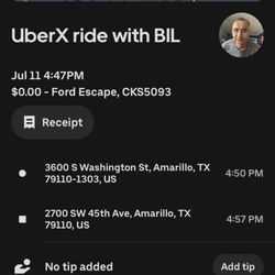 Uber - This is the driver and this is the location he claimed to drop me off at which is nowhere near my destination