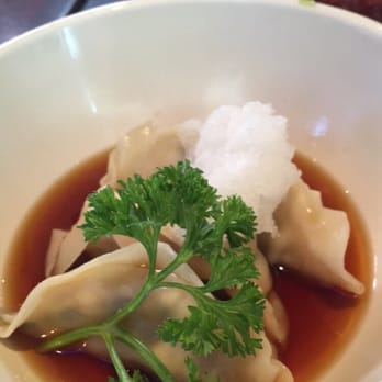 Ramen Dojo - Boiled potstickers - Ramen Near Me - San Mateo, California Ramen Dojo - Boiled potstickers - Ramen Near Me - San Mateo, California