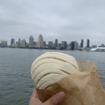 Cafeina Cafe - Vanilla concha - Cafes Near Me - San Diego, California Cafeina Cafe - Vanilla concha - Cafes Near Me - San Diego, California