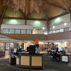 Vigo County Public Library - Lobby reception area