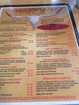 Menu photo 7 Chuckwagon Cafe Turner Valley, AB Menu photo 7 Chuckwagon Cafe Turner Valley, AB