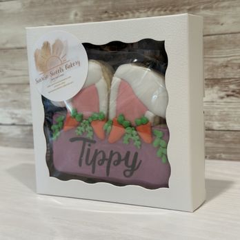 Sunrise Sweets Bakery - Customized Easter cookies in individually wrapped boxes for the whole fam! - Desserts Near Me Sunrise Sweets Bakery - Customized Easter cookies in individually wrapped boxes for the whole fam! - Desserts Near Me