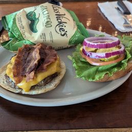 White Shirt Chili burger