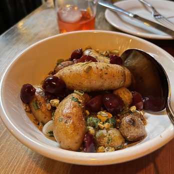 Tartuca - Lamb fat potatoes, pistachio, lavender - Italian Near Me - Portland, Oregon Tartuca - Lamb fat potatoes, pistachio, lavender - Italian Near Me - Portland, Oregon