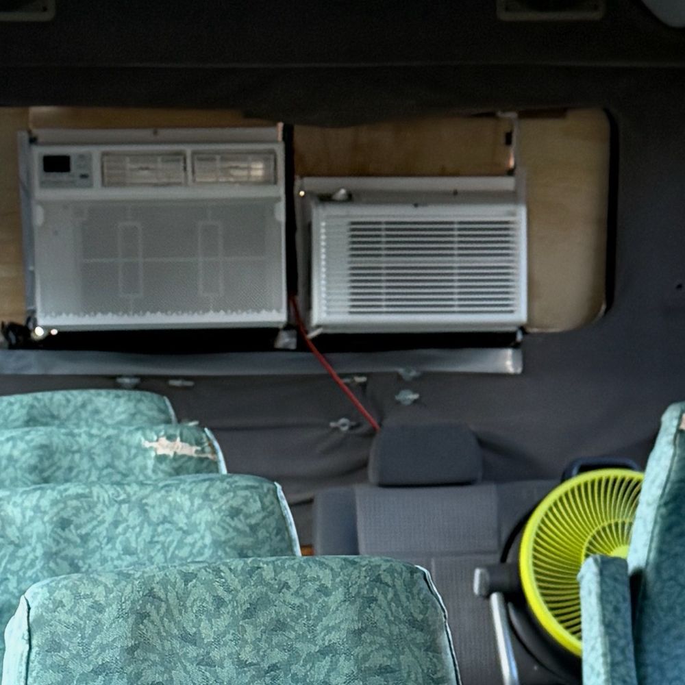 Texas Winos - Inside of van - Tours Near Me Texas Winos - Inside of van - Tours Near Me