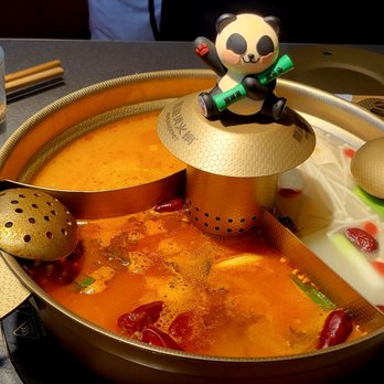 Nanshan Hot Pot - Most popular 3 soup combo. Spice Level was moderate - Hot Pot Near Me - New York, New York Nanshan Hot Pot - Most popular 3 soup combo. Spice Level was moderate - Hot Pot Near Me - New York, New York