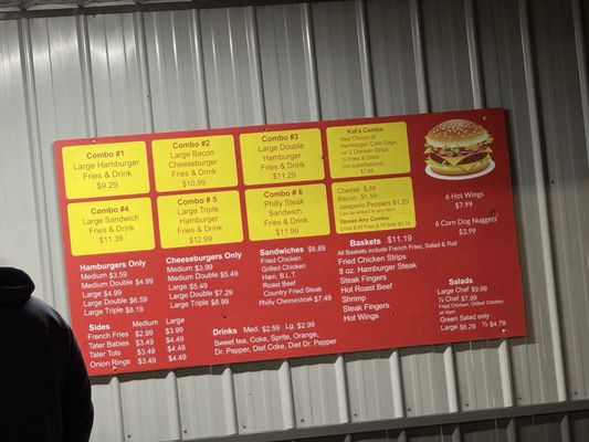 Menu photo 1 K's Korner Morton, MS Menu photo 1 K's Korner Morton, MS