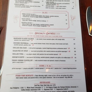 Terra Terroir - Menu - New American Near Me - Brookhaven, Georgia Terra Terroir - Menu - New American Near Me - Brookhaven, Georgia