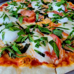 The Stillery - Margarita pizza was pretty good but needed a crispy crust and more flavor