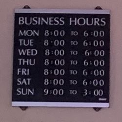 Klassy Auto Glass - Business hours