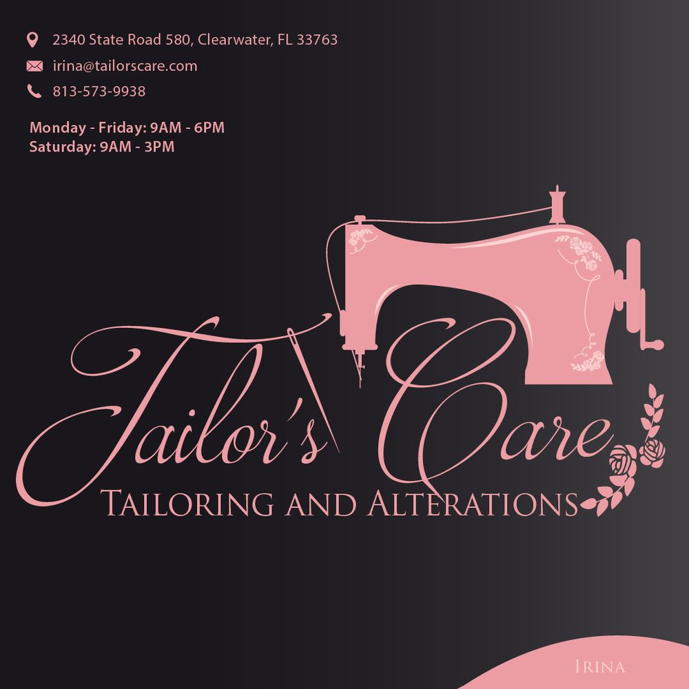 TAILOR Clearwater, Florida Sewing & Alterations Phone Number Yelp