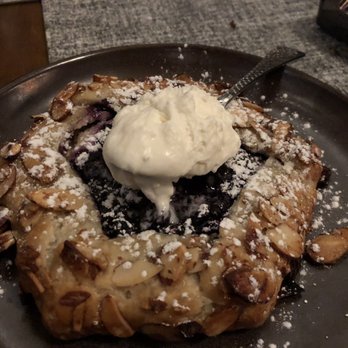 Galene - Blueberry crostata - New American Near Me - Lakeville, New York