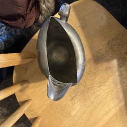Pewter pitcher