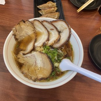 Rizin Japanese Ramen - Shoyu Ramen with extra pork - Ramen Near Me - Omaha, Nebraska Rizin Japanese Ramen - Shoyu Ramen with extra pork - Ramen Near Me - Omaha, Nebraska