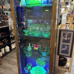 Connie’s Antiques and Treasures - Uranium glass
