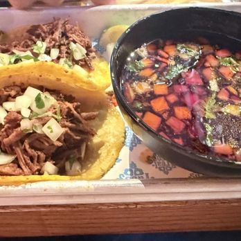 Rreal Tacos - Beltline - Taco combo with consome - Mexican Near Me - Atlanta, Georgia Rreal Tacos - Beltline - Taco combo with consome - Mexican Near Me - Atlanta, Georgia